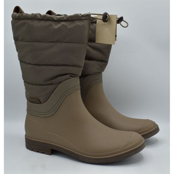 Kamik Womens Size 8 Abigail Puff Fossil Pull on Boots Shoes - Picture 3 of 15
